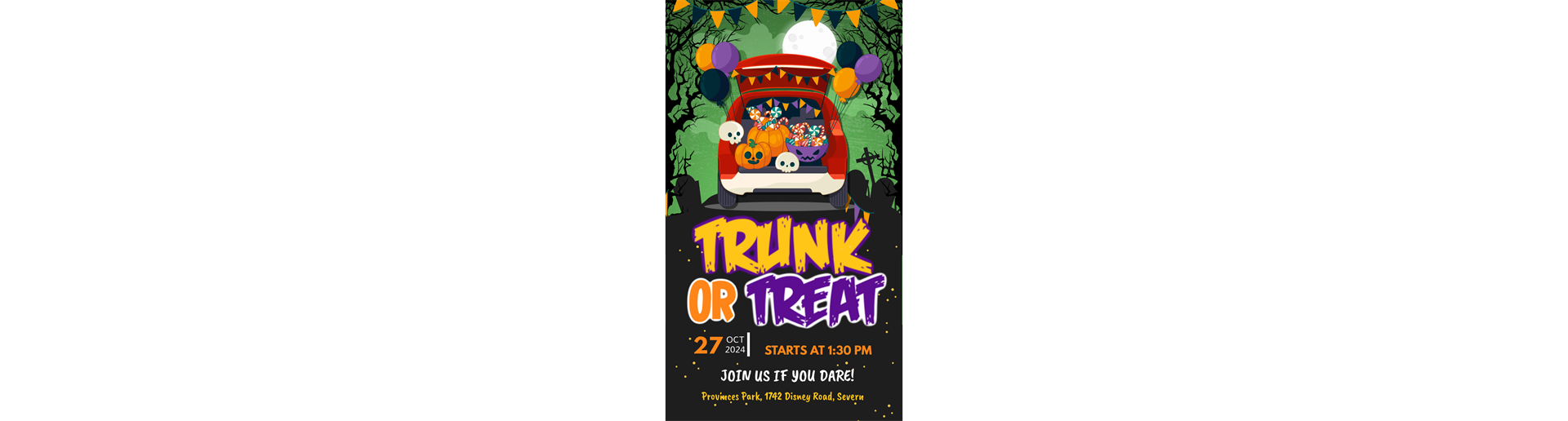 Trunk or treat!